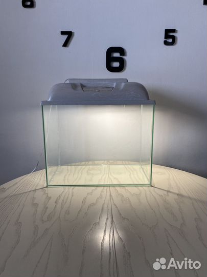 Аквариум 30л с крышкой и подсветкой