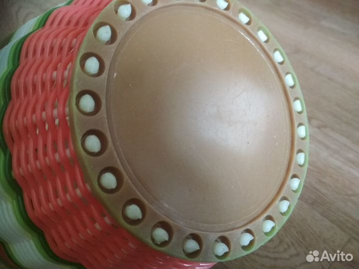 Кашпо - корзина для цветочного горшка