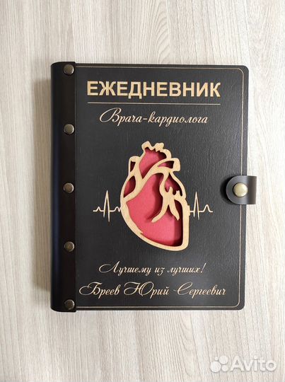 Эко блокнот из дерева