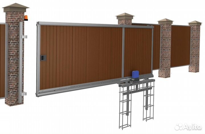 Откатные ворота