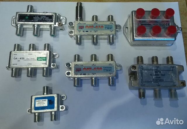 Ответвители тв абонентские