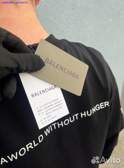 Лонгслив Balenciaga чёрный (Арт.35304)