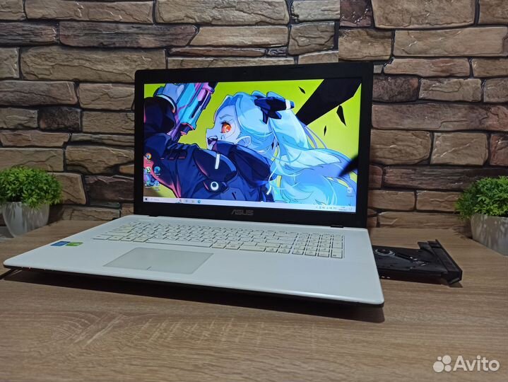 Мощный игровой ноутбук asus 17