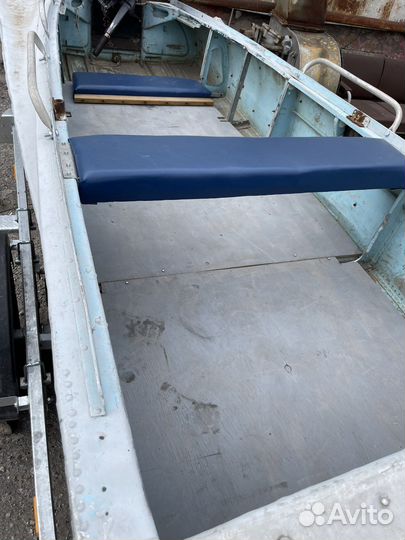 Казанка с мотором+ прицеп+эхолот