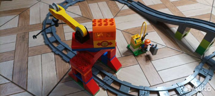 Lego duplo поезд 10508