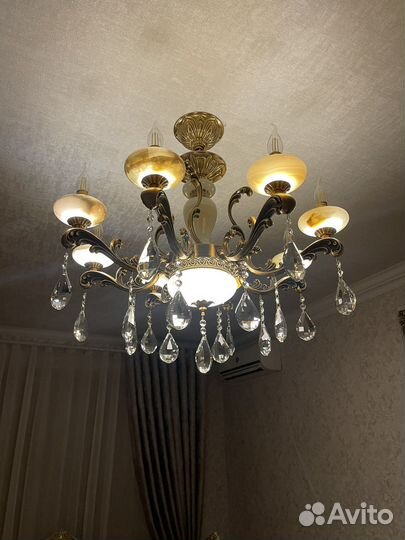 Люстра хрустальная