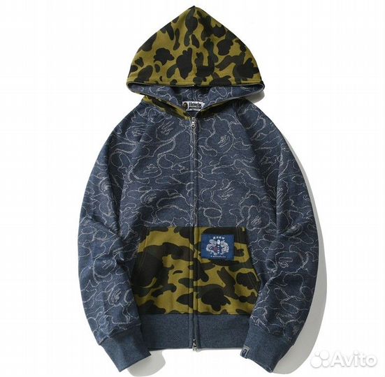 Зип худи Bape W