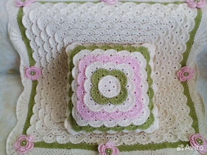 Детские плед и подушка