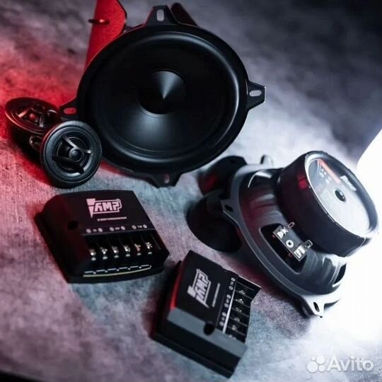 Акустика компонентная AMP mass 5.25 / Колонки авто