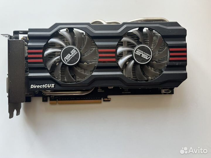 Видеокарта asus GTX660-DC2O-2GD5