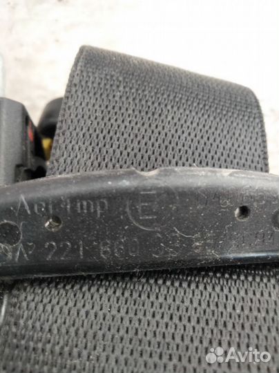 Ремень безопасности задний левый Мерседес W221