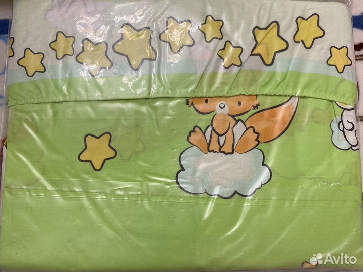 Новое одеяло байковое и комплект белья