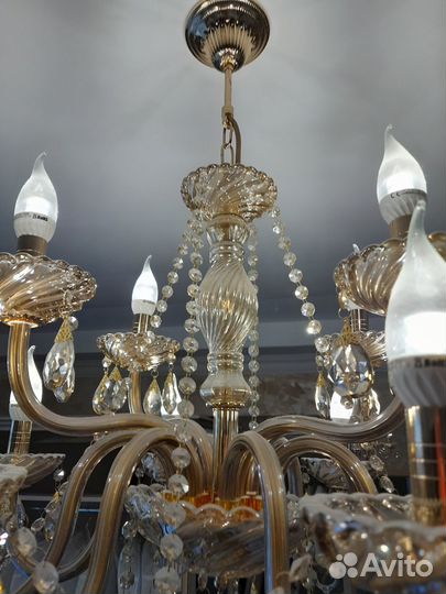 Люстра богемия 12 ламп