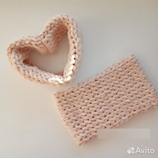 Плюшевый снуд детский