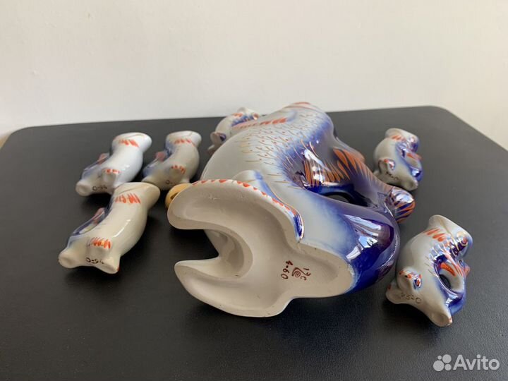 Набор фарфор Рыбки