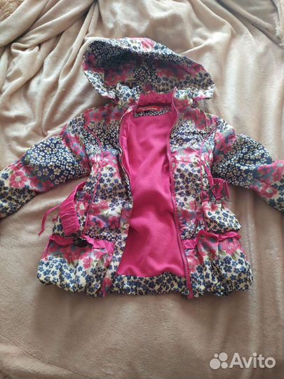 Куртка для девочки 122