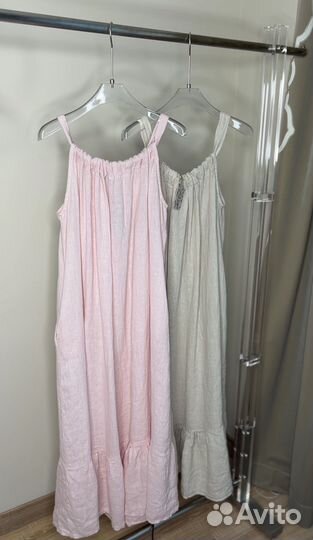 Сарафан женский лён Италия