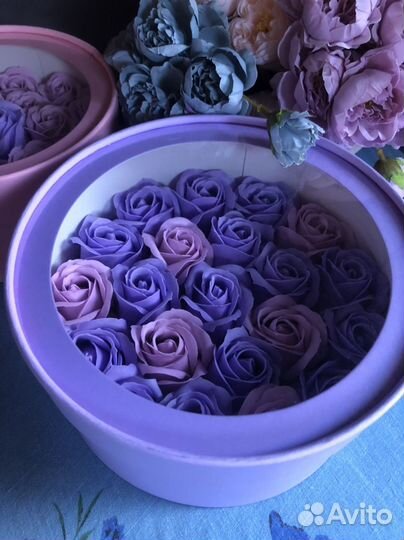 Мыльные цветы ассорти