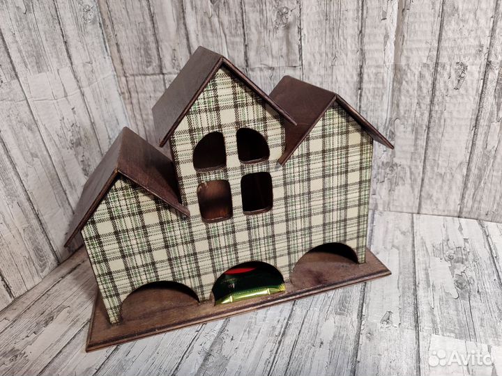 Чайный домик. Декупаж, ручная работа