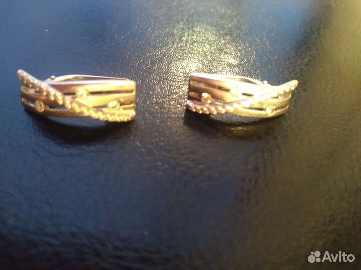 Серьги серебро 925 пробы