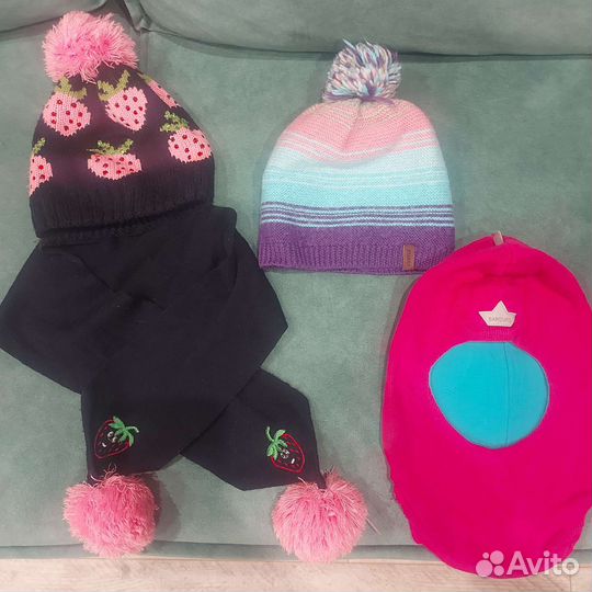 Шапка шлем/шапка зимняя,демисезонная для девочки