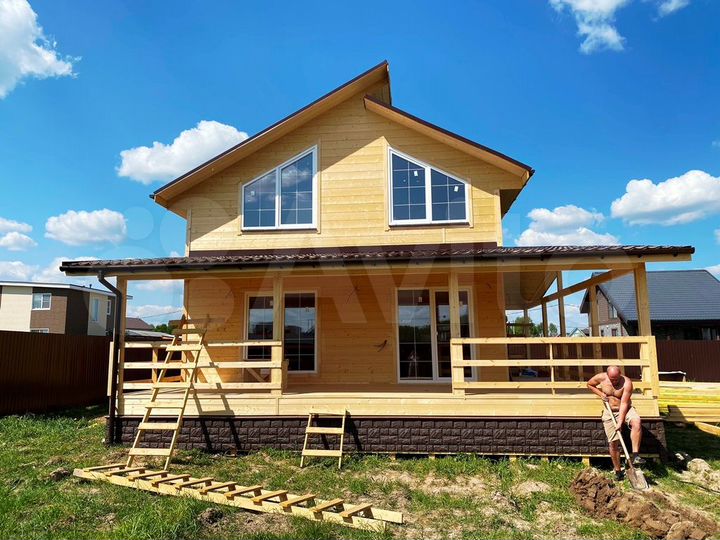 Дом 145 м² на участке 10 сот.