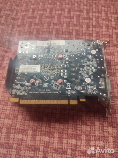 Видеокарта gtx 1050 ti palit