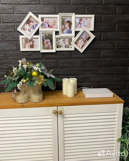 Новогодняя композиция украшение декор