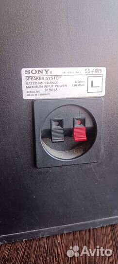 Акустические колонки sony