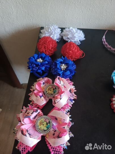 Набор бантиков для маленькой принцессы,Hand made