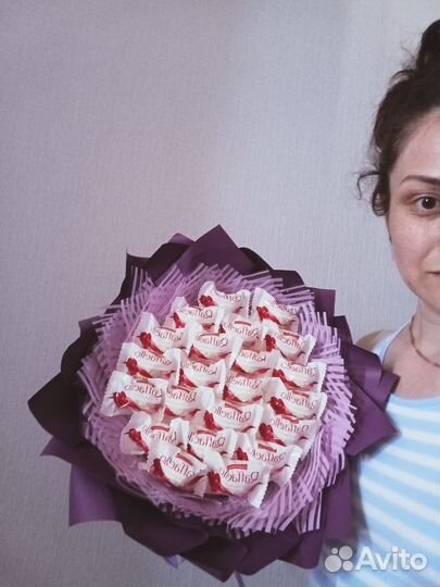 Мужской и женский съедобный букет