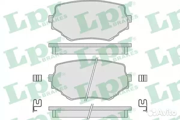 Колодки тормозные дисковые