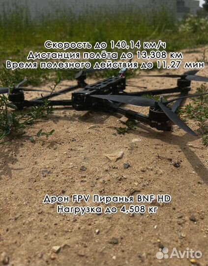 Квaдpокoптep fpv Пиpaнья 10 