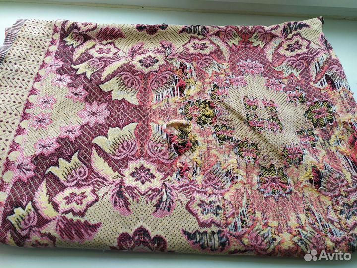 Подушка, одеяло и покрывало хлопкоаое бу