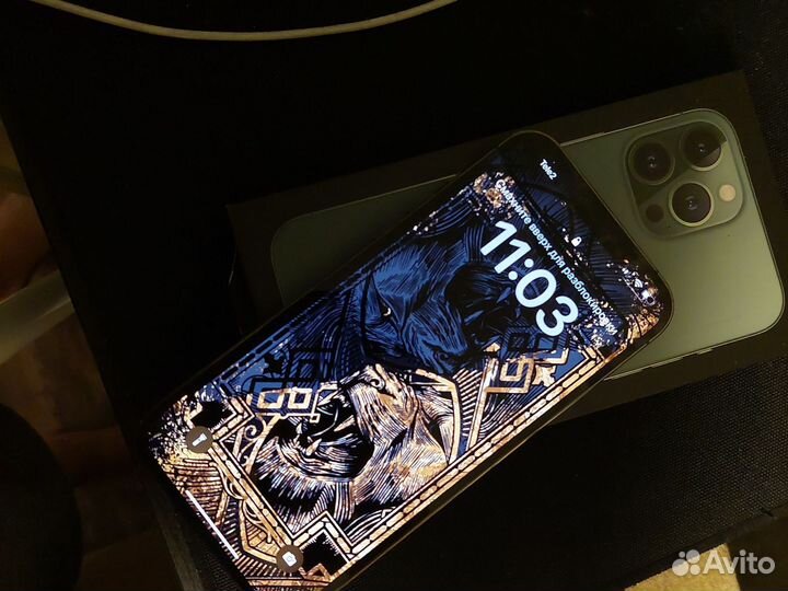 iPhone 13 pro max 128gb green