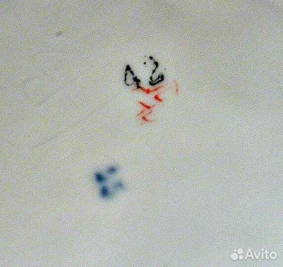 Чайник фарфоровый. Кобальт, позолота. 70-е годы