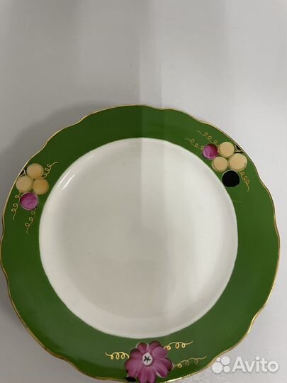 Чайная тройка из сервиза «Виноград» фарфор