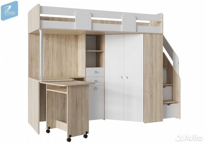 Кровать-чердак Мийа