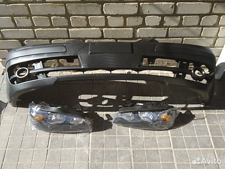 Бампер передний Hyundai Elantra 03-09 865102D602
