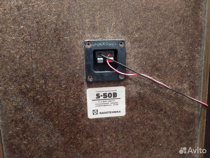 Акустическая система Hi-Fi Radiotehnika S-50B