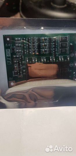 Плата заряда BMS 1S,2S,3S,4S. Контроллер заряда