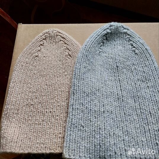 Шапка женская вязаная ручная работа