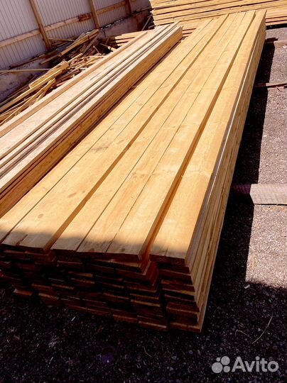 Доска обрезная 40х150х6000мм ГОСТ