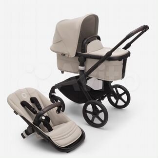 Bugaboo Fox 5 Black / Desert taupe