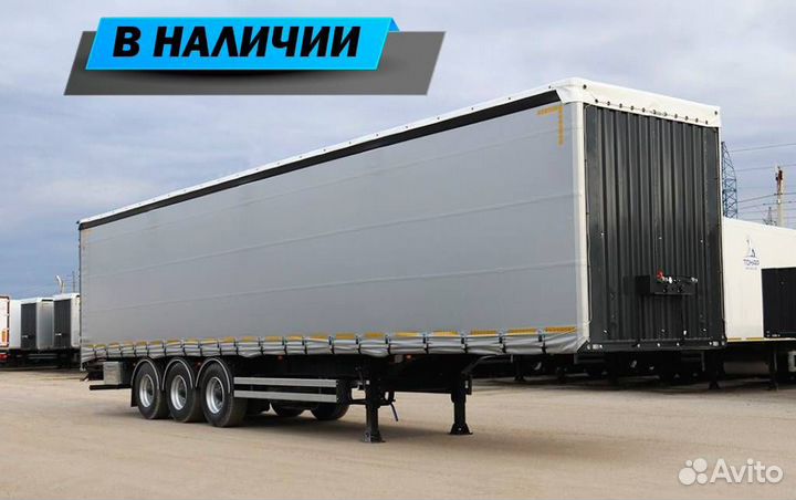 Полуприцеп шторно-бортовой Тонар T3-13 (9888), 2023