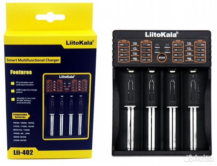LiitoKala Lii-402 зарядное устройство Гарантия
