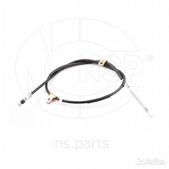 Трос стояночного тормоза правый chevrolet lanos