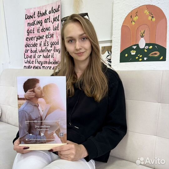 Витраж с фото / Подарок