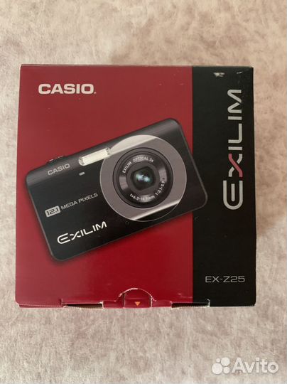 Компактный фотоаппарат casio ex-z25