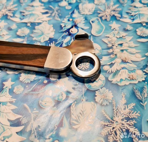 Гильотина для сигар, сталь, дерево